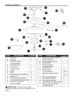 Preview for 4 page of Harbor Breeze CAF48BNK5L Instructions Manual