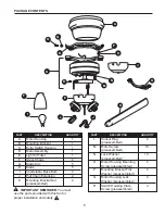 Предварительный просмотр 5 страницы Harbor Breeze CHESHIRE II CSD52BB5C4 Instruction Manual