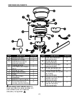 Предварительный просмотр 25 страницы Harbor Breeze CHESHIRE II CSD52BB5C4 Instruction Manual