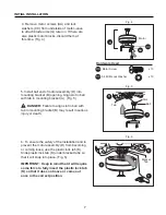 Предварительный просмотр 7 страницы Harbor Breeze CHESHIRE II CSD52FBZ5C4S Installation Manual