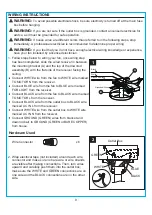 Предварительный просмотр 9 страницы Harbor Breeze HTD21011 Manual