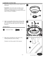 Предварительный просмотр 12 страницы Harbor Breeze LANSING 40198 Installation Manual