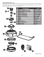 Preview for 20 page of Harbor Breeze LP8071LBN User Manual