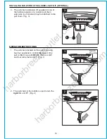 Предварительный просмотр 14 страницы Harbor Breeze MAYFIELD BTH44AB5CS Manual