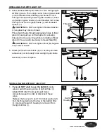 Preview for 14 page of Harbor Breeze TEX52MBK5C1L User Manual