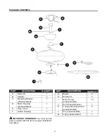 Предварительный просмотр 4 страницы Harbor Breeze WCK52NWZ5D Manual