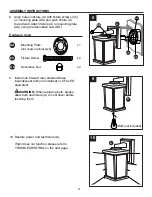 Предварительный просмотр 9 страницы Harbor Breeze WL131MBK Manual