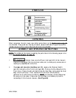 Preview for 11 page of Harbor Freight Tools 09549 Assembly And Operating Instructions Manual