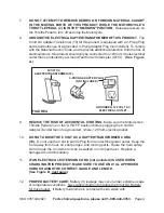 Preview for 4 page of Harbor Freight Tools 3514 Assembly And Operating Instructions Manual