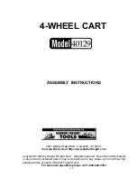 Preview for 1 page of Harbor Freight Tools 40129 Assembly Instructions