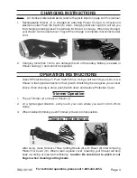Preview for 4 page of Harbor Freight Tools 40195 Charging And Operating Instructions