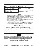 Preview for 2 page of Harbor Freight Tools 40939 Owner'S Manual & Safety Instructions