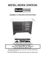 Harbor Freight Tools 42606 Assembly & Operating Instructions preview