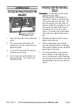 Preview for 5 page of Harbor Freight Tools 43533 Set Up And Operating Instructions Manual