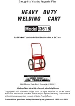 Harbor Freight Tools 43615 Assembly And Operating Instructions preview