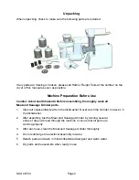 Preview for 4 page of Harbor Freight Tools 45703 Assembly And Operating Instructions Manual