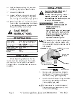 Предварительный просмотр 4 страницы Harbor Freight Tools 45921 Installation Insrtuctions