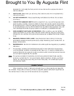 Preview for 3 page of Harbor Freight Tools 47664 Set Up And Operating Instructions Manual