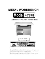 Preview for 1 page of Harbor Freight Tools 47878 Assembly & Operating Instructions