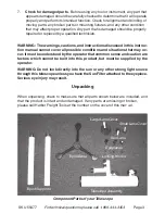 Preview for 3 page of Harbor Freight Tools 55477 Assembly And Operating Instructions Manual