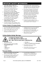 Preview for 2 page of Harbor Freight Tools 56658 Owner'S Manual & Safety Instructions