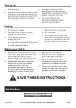 Preview for 5 page of Harbor Freight Tools 58473 Owner'S Manual & Safety Instructions