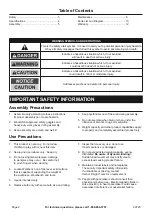 Предварительный просмотр 2 страницы Harbor Freight Tools 60723 Owner'S Manual & Safety Instructions