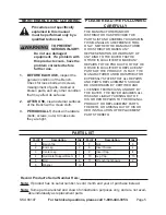 Preview for 5 page of Harbor Freight Tools 66197 Set Up And Operating Instructions