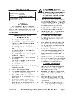 Предварительный просмотр 2 страницы Harbor Freight Tools 66342 Instructions And Precautions