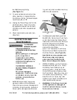 Preview for 7 page of Harbor Freight Tools 66928 Cleaning, Assembly And Operation Instructions