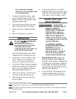 Preview for 5 page of Harbor Freight Tools 67137 Cleaning, Assembly And Operation Instructions