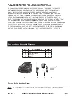 Предварительный просмотр 7 страницы Harbor Freight Tools 68770 Instructions And Precautions