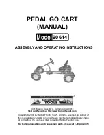 Preview for 1 page of Harbor Freight Tools 90614 Assembly And Operating Instructions Manual