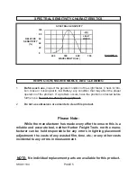 Предварительный просмотр 5 страницы Harbor Freight Tools 91194 Operating Instructions