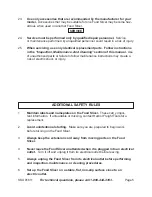 Preview for 5 page of Harbor Freight Tools 91611 Assembly And Operating Instructions Manual