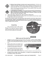 Preview for 3 page of Harbor Freight Tools 92654 Assembly And Operating Instructions