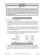 Preview for 7 page of Harbor Freight Tools 93675 Assembly And Operating Instructions Manual