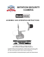 Предварительный просмотр 1 страницы Harbor Freight Tools 94030 Assembly And Operating Instructions