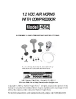 Preview for 1 page of Harbor Freight Tools 94862 Assembly And Operating Instructions Manual