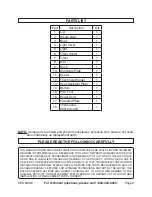 Preview for 9 page of Harbor Freight Tools 94924 Assembly And Operating Instructions Manual