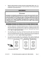 Preview for 5 page of Harbor Freight Tools 95781 Assembly And Operation Instructions Manual