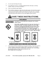 Preview for 3 page of Harbor Freight Tools 97267 Operating Instructions Manual
