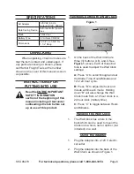 Preview for 6 page of Harbor Freight Tools 98279 Set Up And Operating Instructions Manual