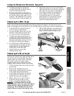 Предварительный просмотр 11 страницы Harbor Freight Tools Admiral Owner'S Manual & Safety Instructions