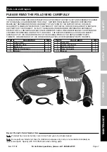 Preview for 7 page of Harbor Freight Tools Bauer 2052-BDS Owner'S Manual & Safety Instructions