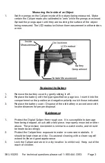 Предварительный просмотр 3 страницы Harbor Freight Tools CEN-TECH 93293 Assembly & Operating Instructions