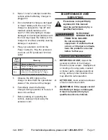Preview for 11 page of Harbor Freight Tools Cen-Tech 99857 Owner'S Manual & Safety Instructions