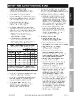 Preview for 3 page of Harbor Freight Tools Cen-Tech Owner'S Manual & Safety Instructions