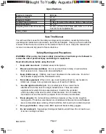 Preview for 2 page of Harbor Freight Tools Central Hydraulics 03185 Assembly And Operating Instructions Manual