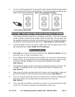 Предварительный просмотр 8 страницы Harbor Freight Tools Central Machinery Industrial 95302 Assembly And Operation Instructions Manual